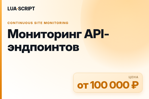 Мониторинг API-эндпоинтов