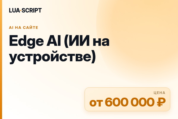 Edge AI (ИИ на устройстве)
