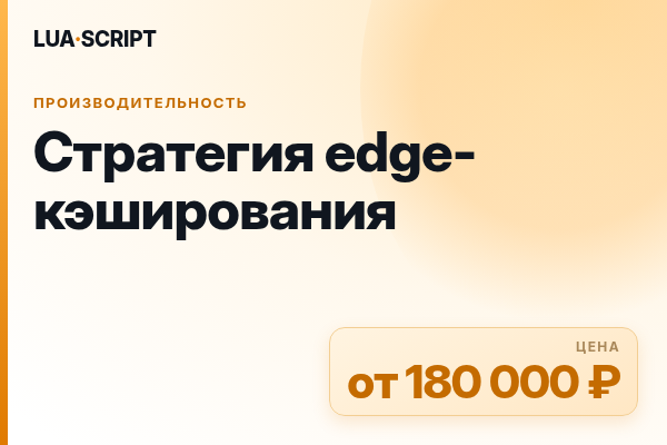 Стратегия edge-кэширования