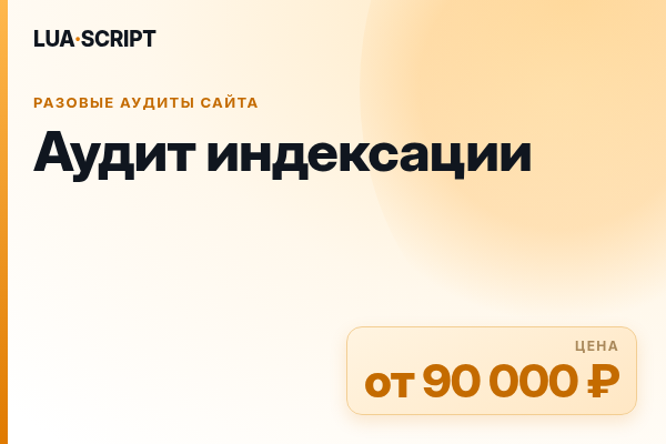 Аудит индексации