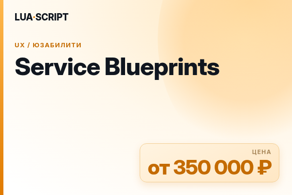 Service Blueprints
